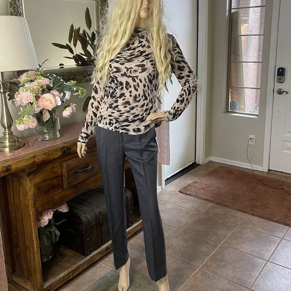 BCBGMAXAZRIA Printed Turtleneck in Multi Size Small NWT - Picture 8 of 12